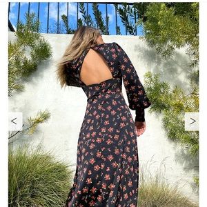 AFRM satin dress- NWT size Small